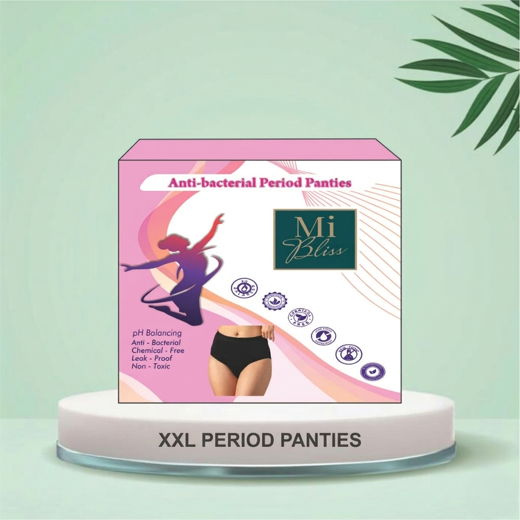 Antibacterial Bio-degradable (XXL reusable Period Panty)